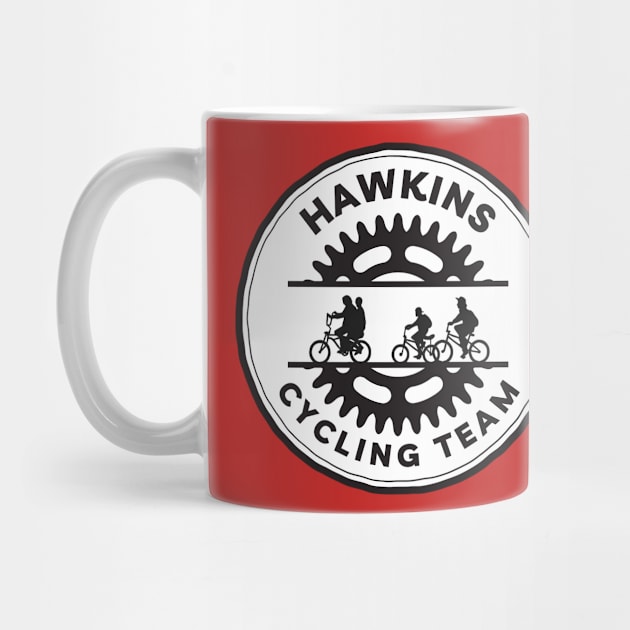 Hawkins Cycling Team - Red and White - Fantasy by Fenay-Designs